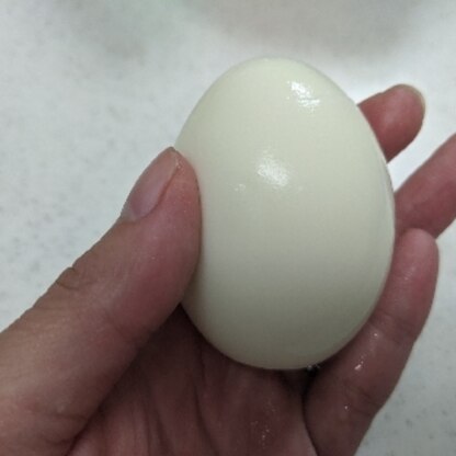 綺麗に剥けました♡ゆで卵よく作るのでまたします(^^)